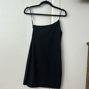ARITZIA BABATON CONTOUR one shoulder dress